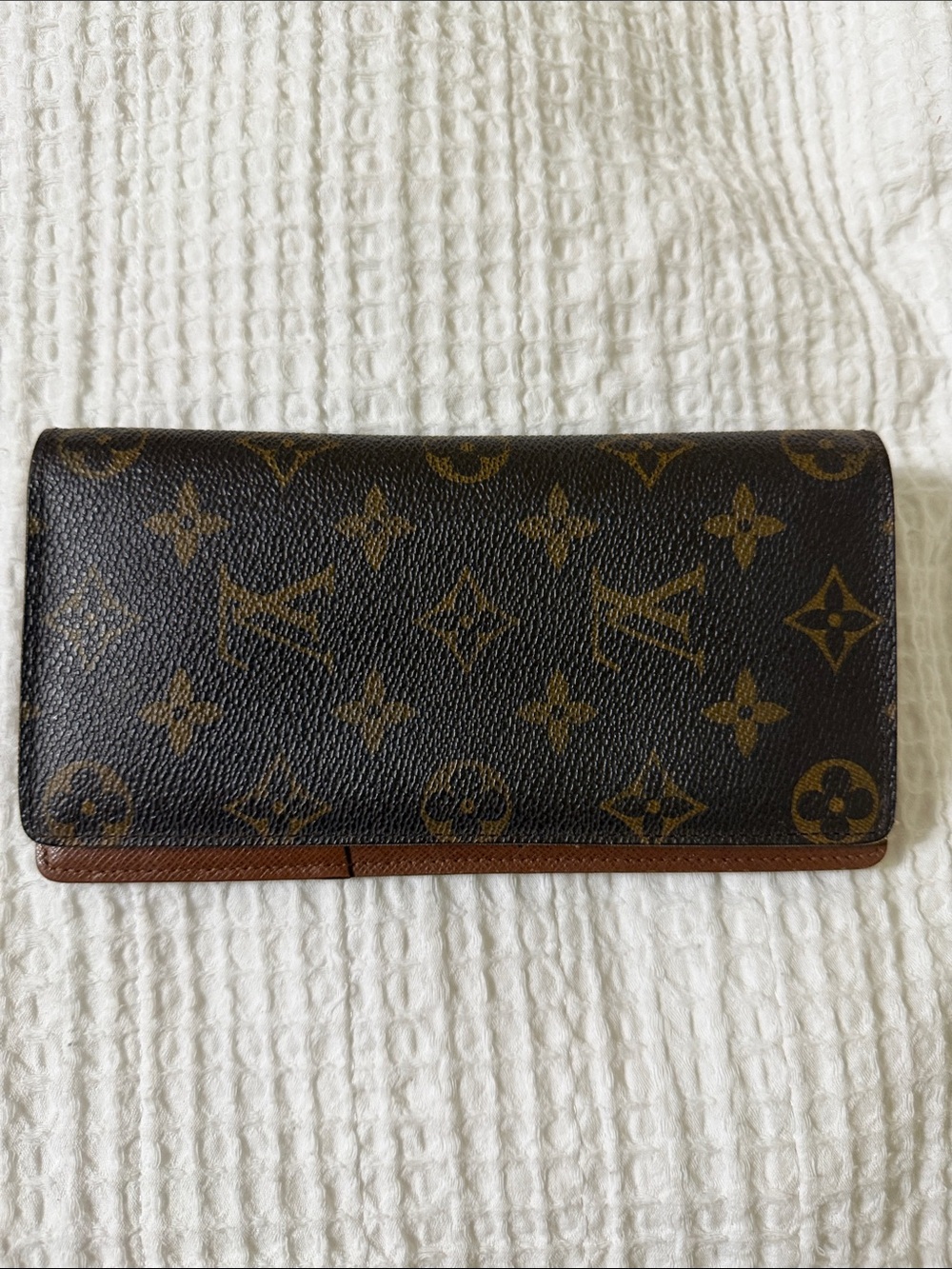 Louis Vuitton Monogram Canvas Long Wallet in Brown (final sale)